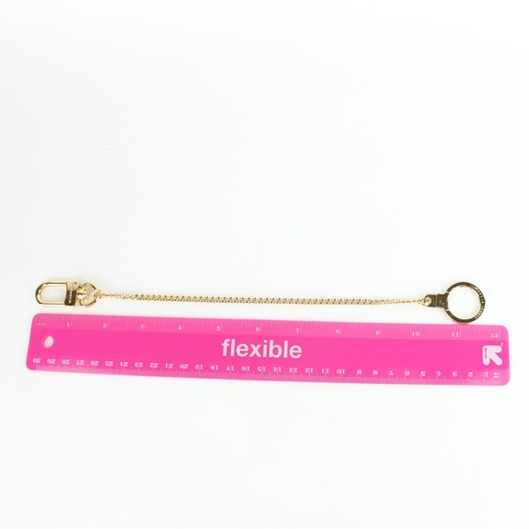 Louis Vuitton Chenne Anocre Keychain Keyring Gold M58021 - Picture 7 of 8